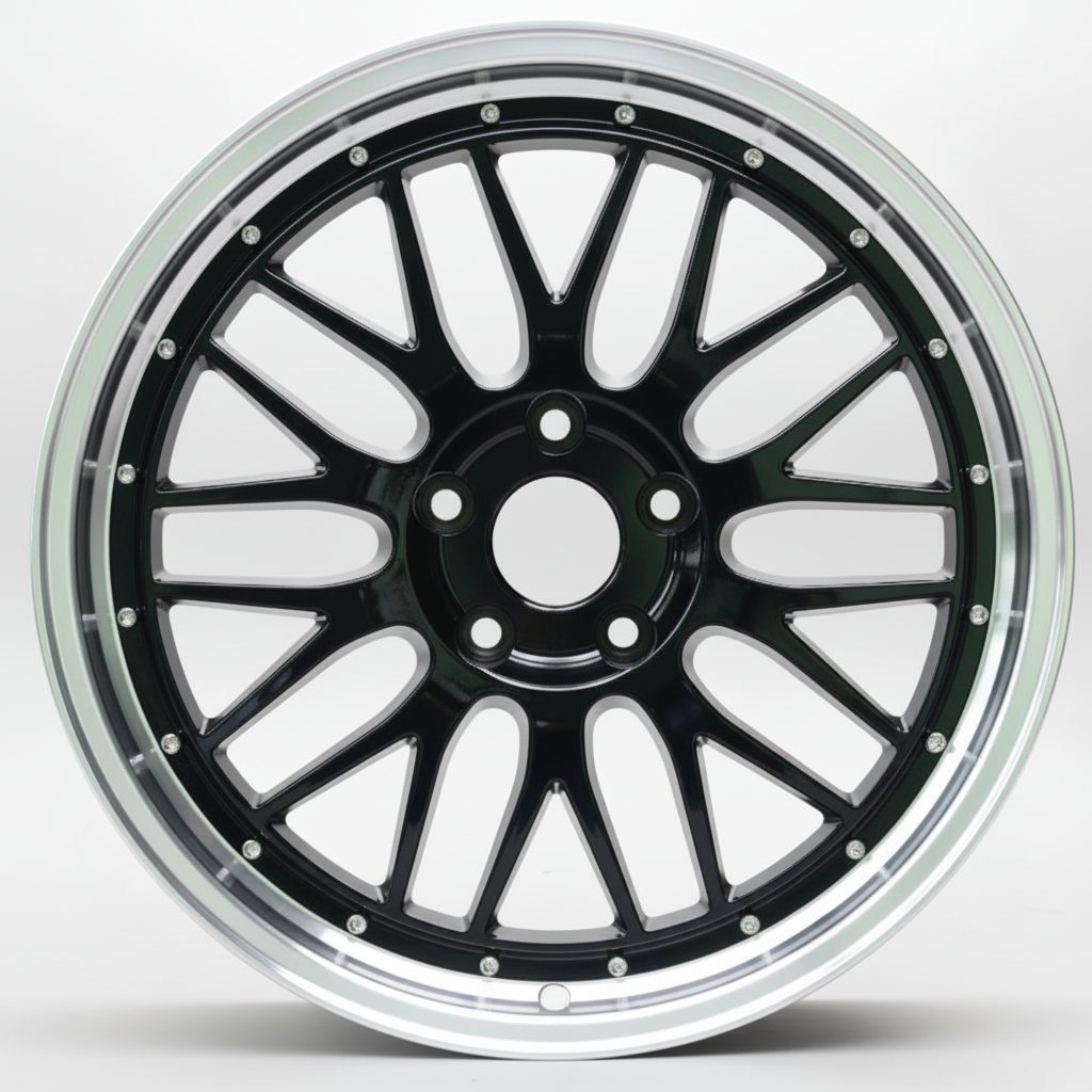 RF-605 Black Machined lip