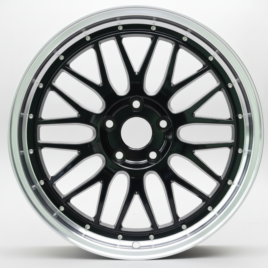 RF-605 Black Machined lip